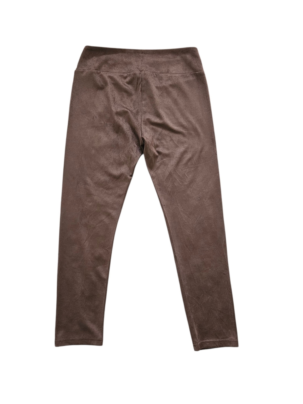 Joh. Brown Faux Suede Leggings Size M (No Size Tag)